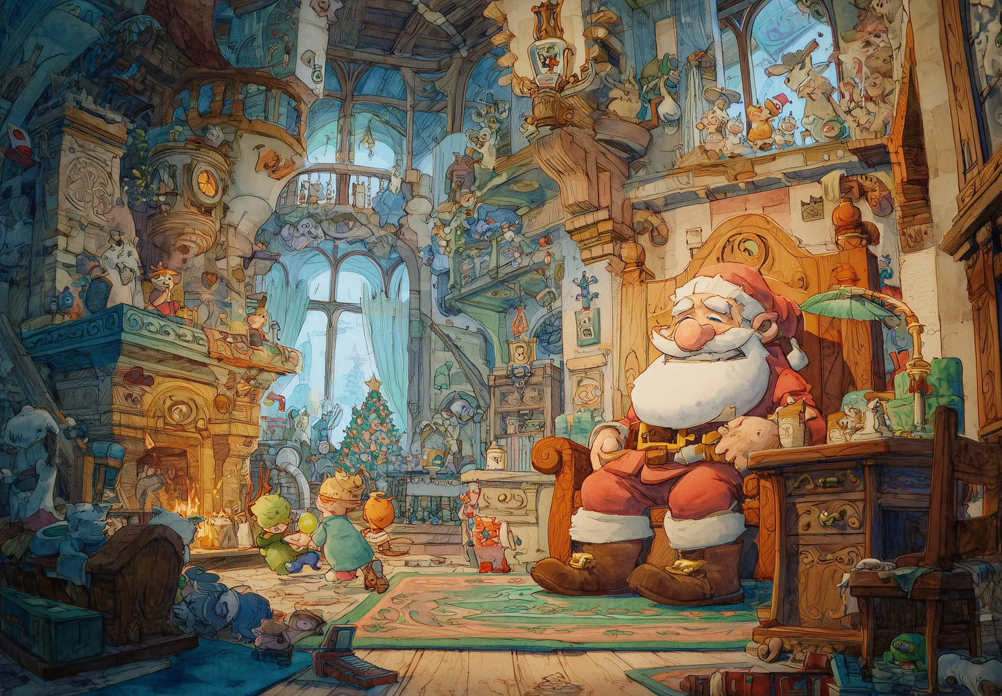 mini puzzle de noël I boutique1one S003