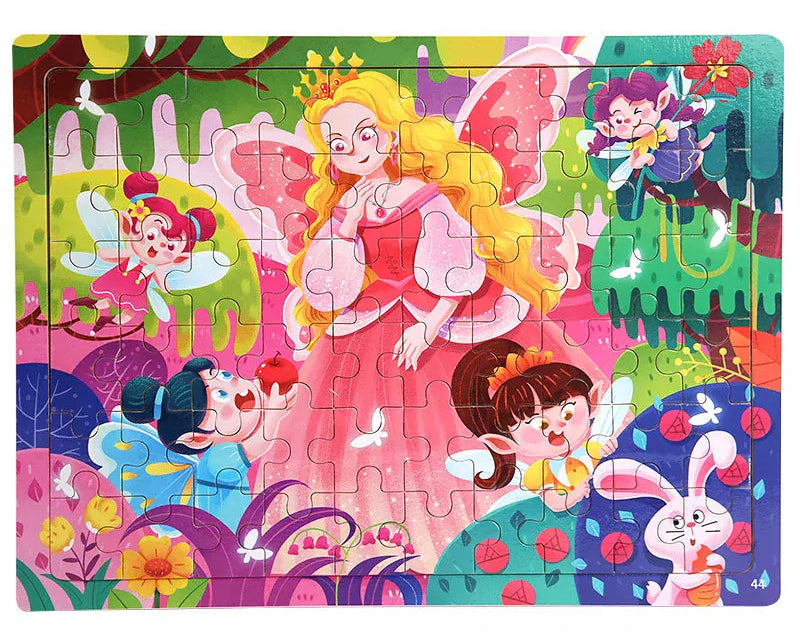 puzzle enfant dessins animés et autres I boutique1one Pink