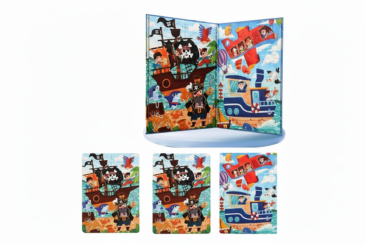 puzzle enfant magnétique I boutique1one Yellow