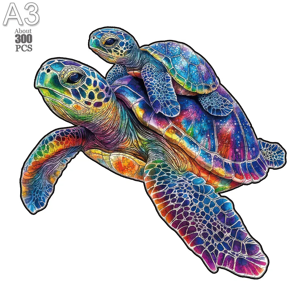 puzzle tortue de mer I boutique1one GUIU-19-A3