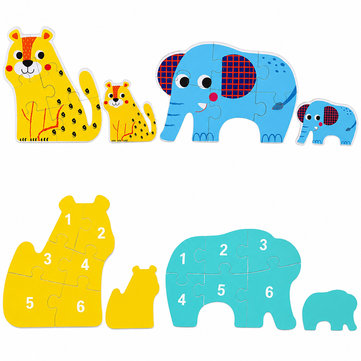 puzzle jungle éveil I Full Puzzle