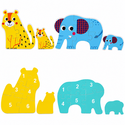 puzzle jungle éveil I Full Puzzle