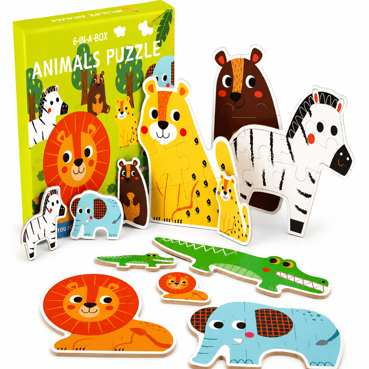 puzzle jungle éveil I Full Puzzle