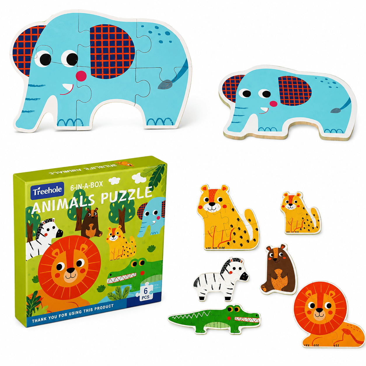 puzzle jungle éveil I Full Puzzle