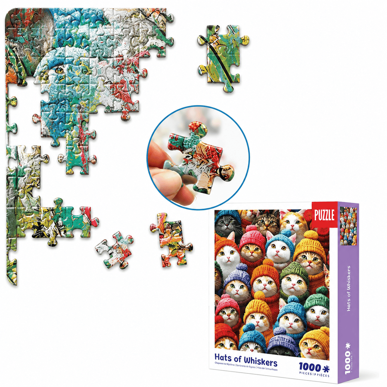 puzzle chats d'hivers I Full Puzzle