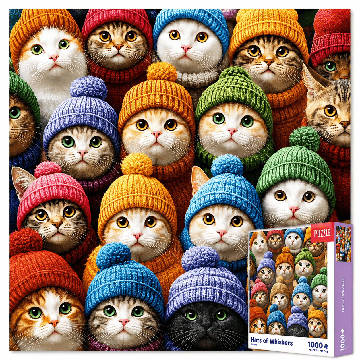 puzzle chats d'hivers I Full Puzzle
