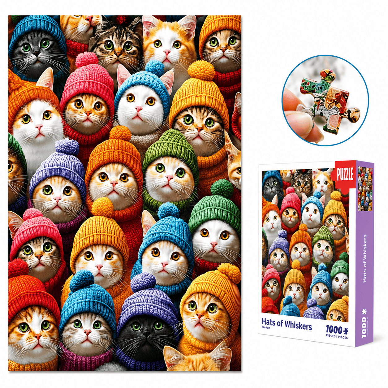 puzzle chats d'hivers I Full Puzzle