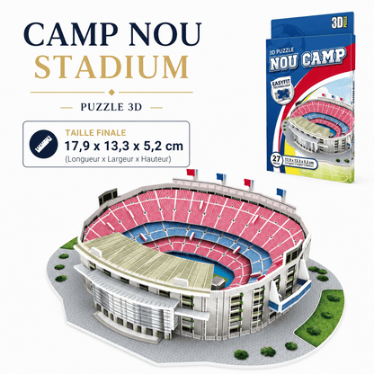 Puzzle 3D stade de foot I Full Puzzle