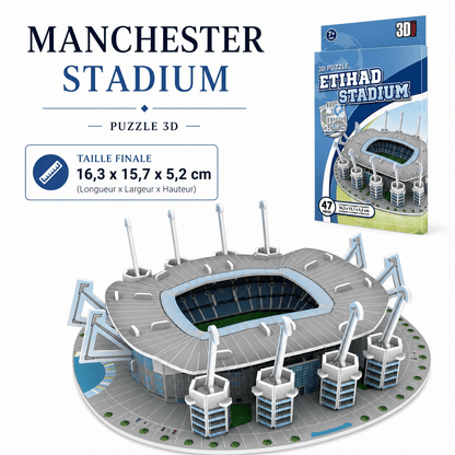 Puzzle 3D stade de foot I Full Puzzle