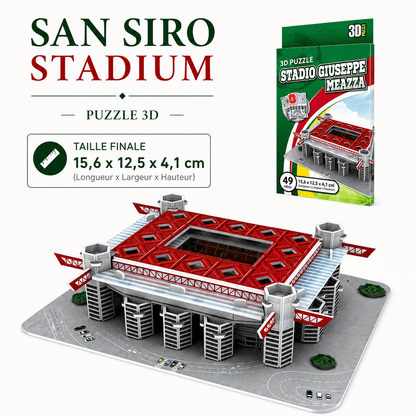 Puzzle 3D stade de foot I Full Puzzle