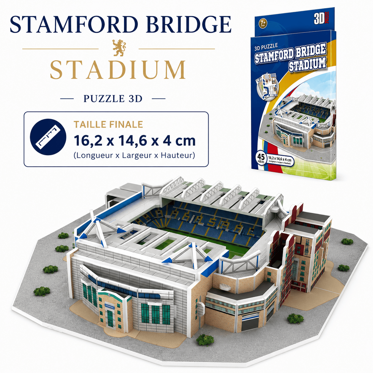 Puzzle 3D stade de foot I Full Puzzle