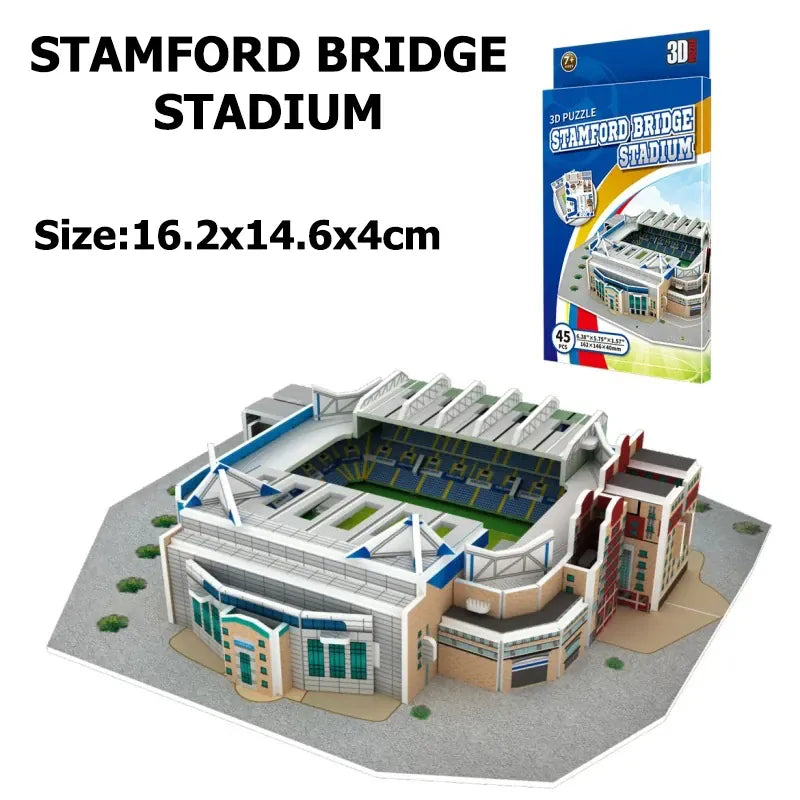 Puzzle 3D stade de foot I Full Puzzle