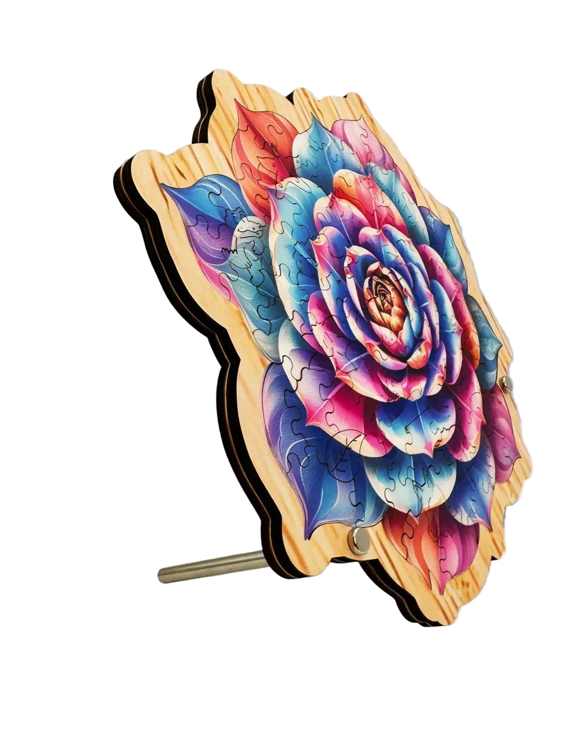 magnifique puzzle de fleur colorée I boutique1one Colorful flowers