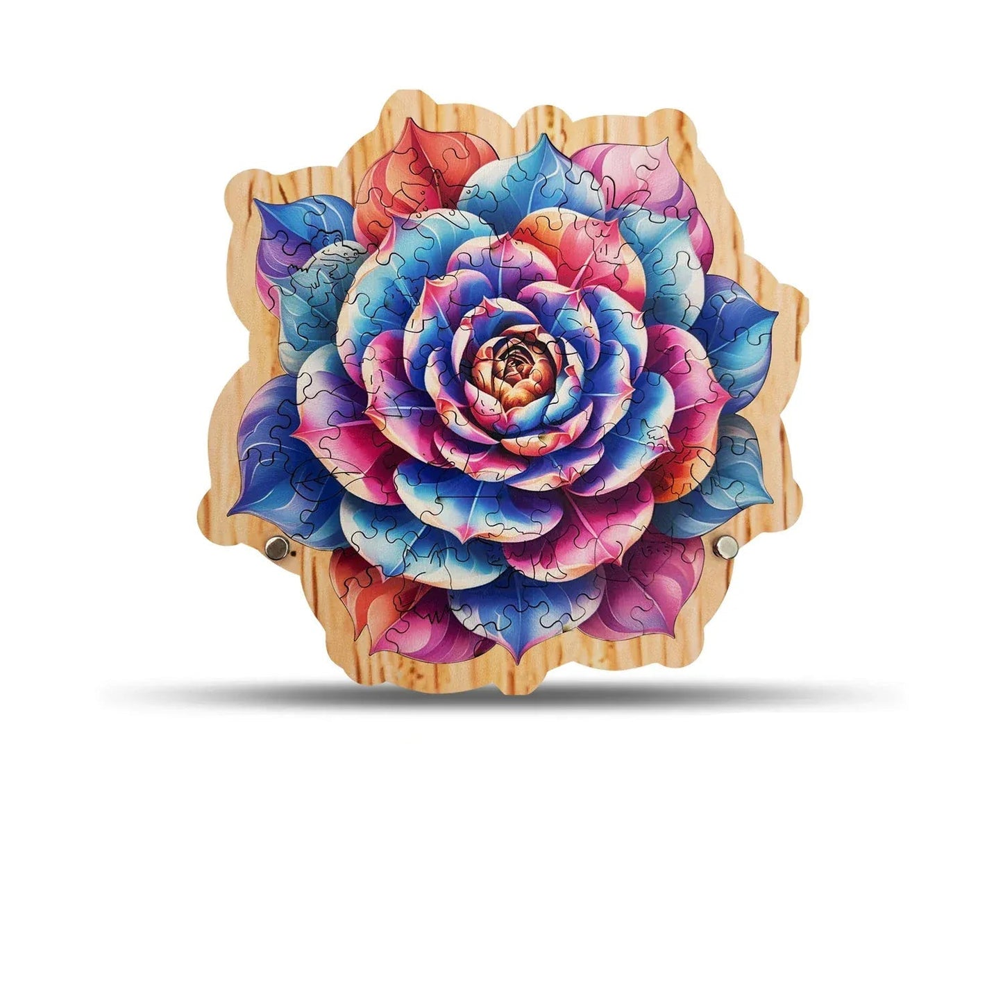 magnifique puzzle de fleur colorée I boutique1one Colorful flowers