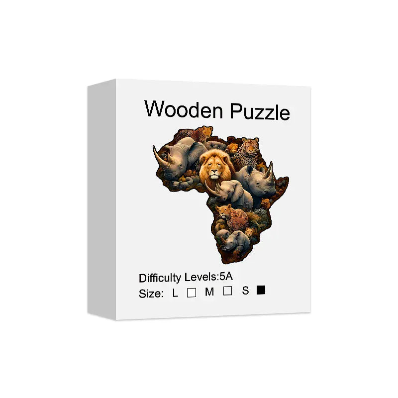 magnifique puzzle représentant l'Afrique I boutique1one S