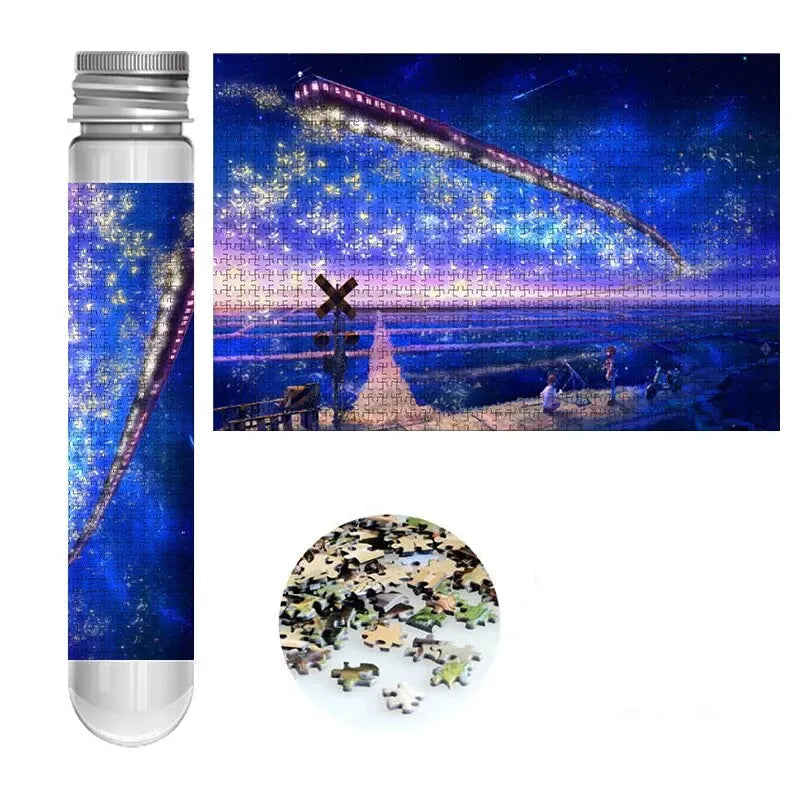 mini puzzle coloré I boutique1one Star Train
