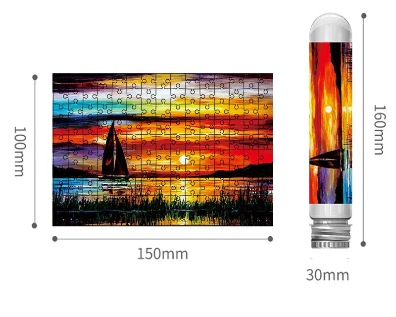 mini puzzle coucher de soleil I boutique1one