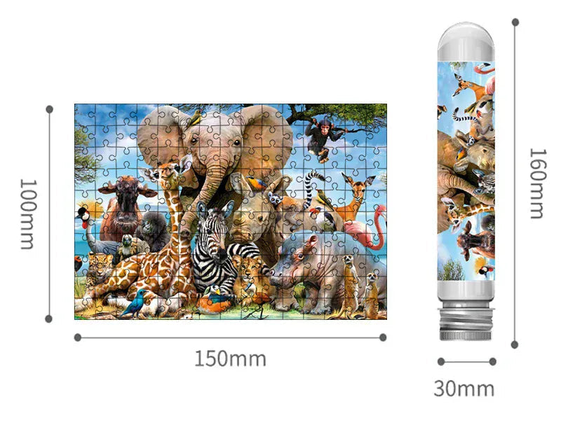 mini puzzle d'animaux bébés I boutique1one