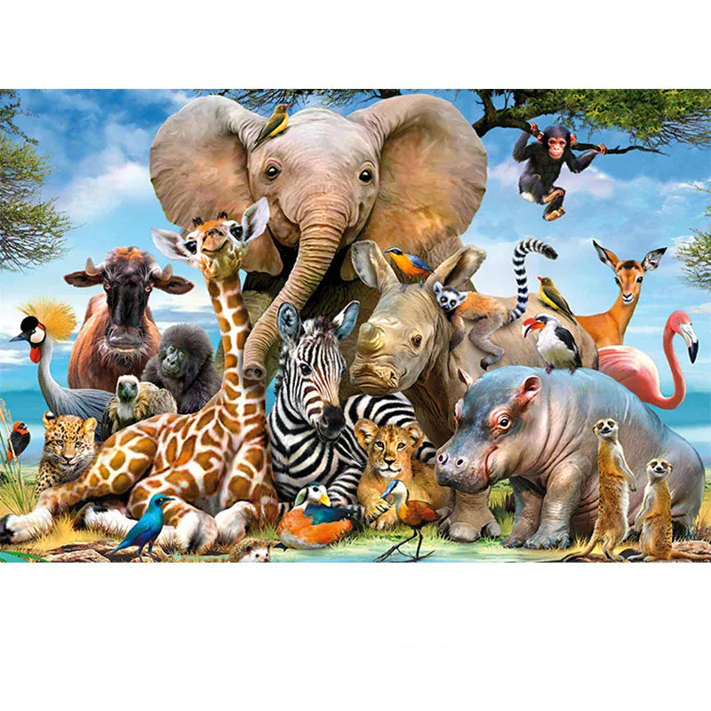 mini puzzle d'animaux bébés I boutique1one