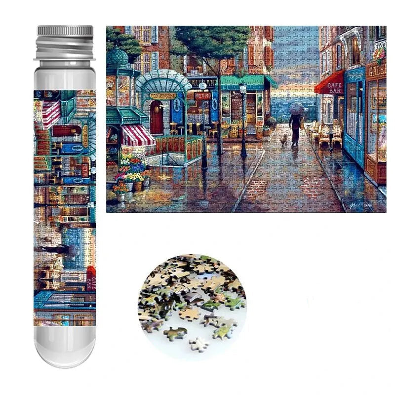 mini puzzle de jolie paysage I boutique1one Romantic Town