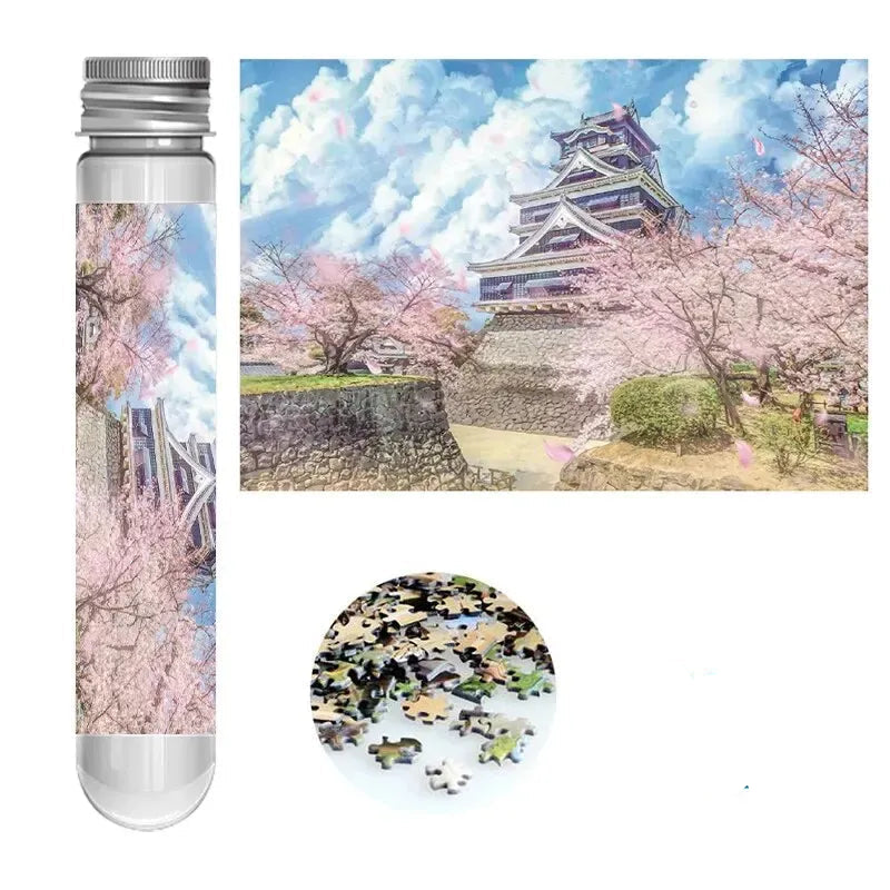 mini puzzle de jolie paysage I boutique1one Sakura Palace