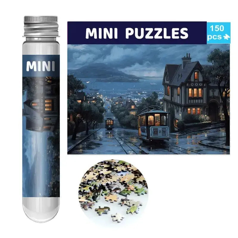 mini puzzle de jolie paysage I boutique1one San Francisco Train