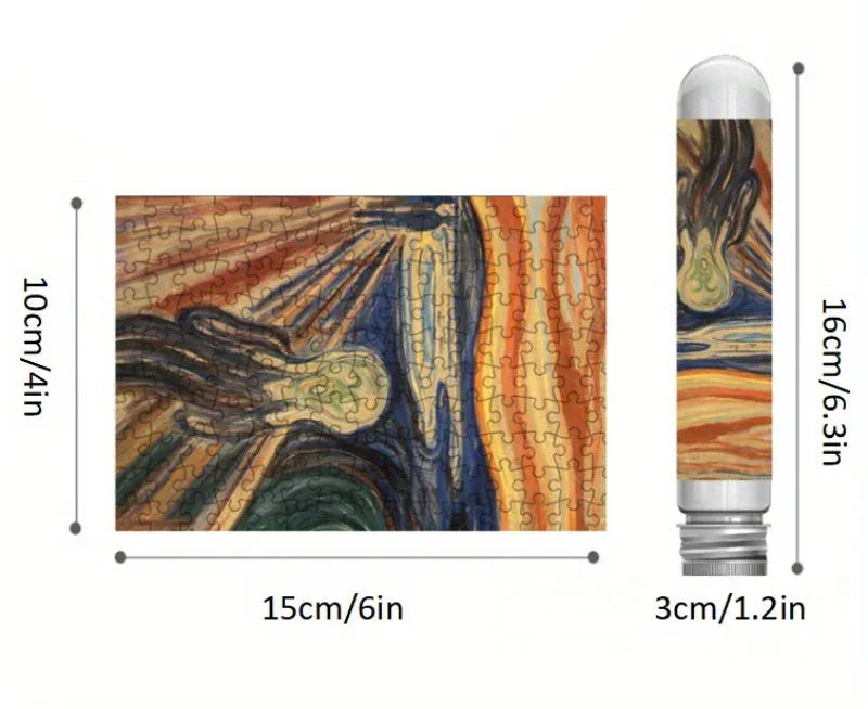mini puzzle de peintre I boutique1one THE SCREAM