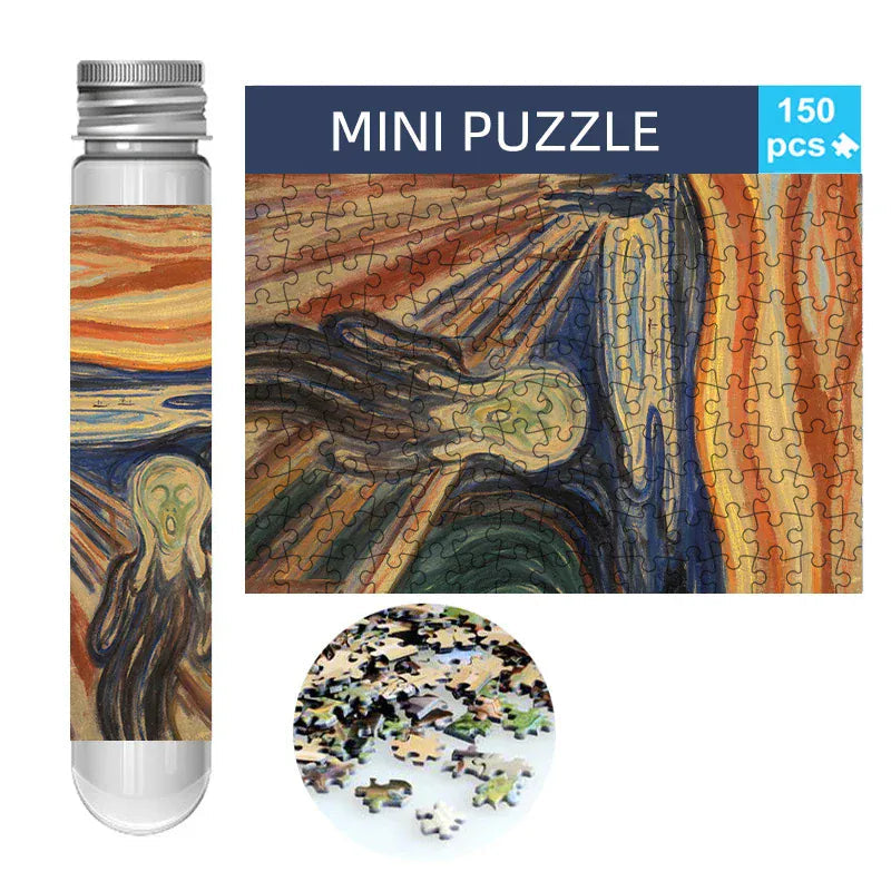 mini puzzle de peintre I boutique1one THE SCREAM