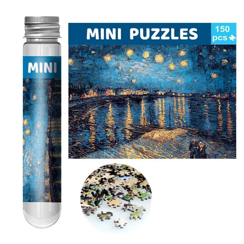 mini puzzle Joconde et autres peintures I boutique1one Rhone River