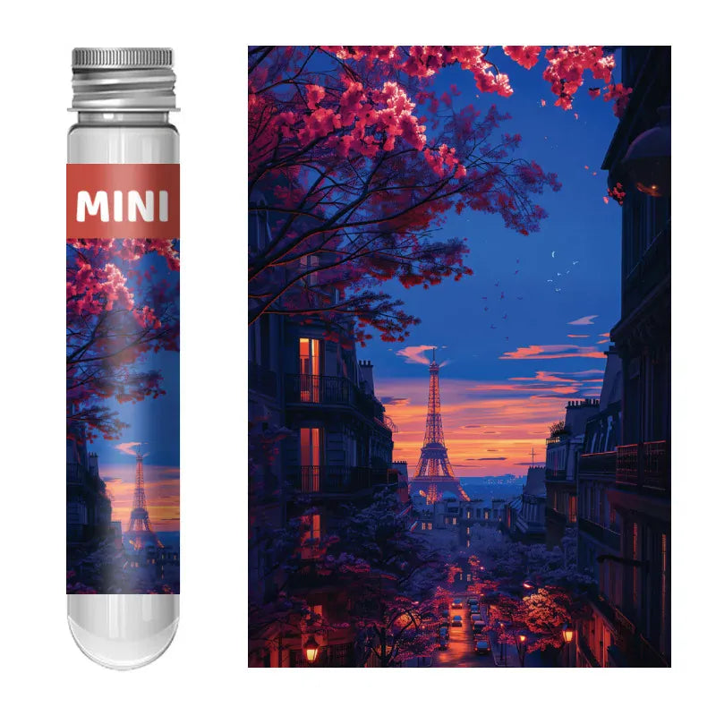 mini puzzle Paris de nuit I boutique1one PURPLE