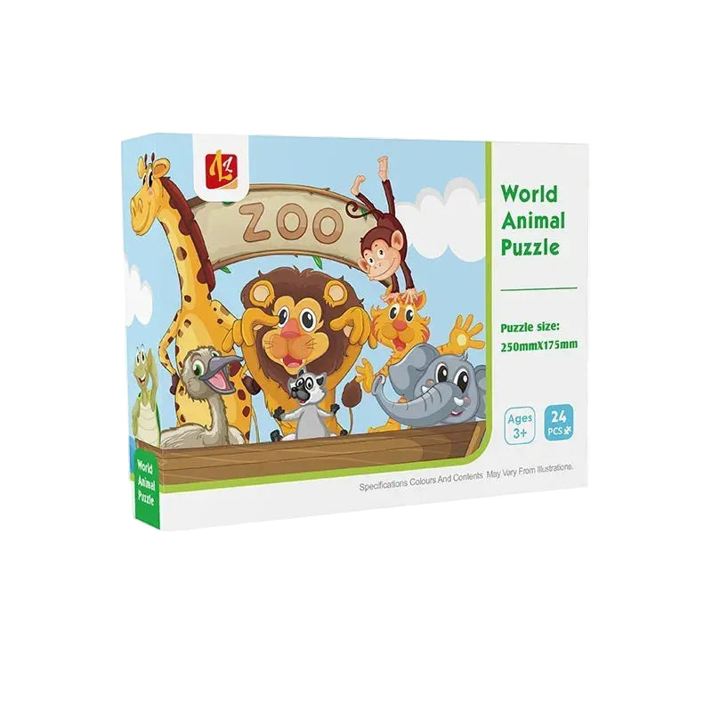 puzzle 24 pièces de différent modèle I boutique1one Animal Series