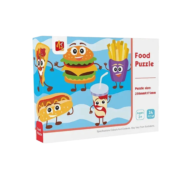 puzzle 24 pièces de différent modèle I boutique1one Food Series