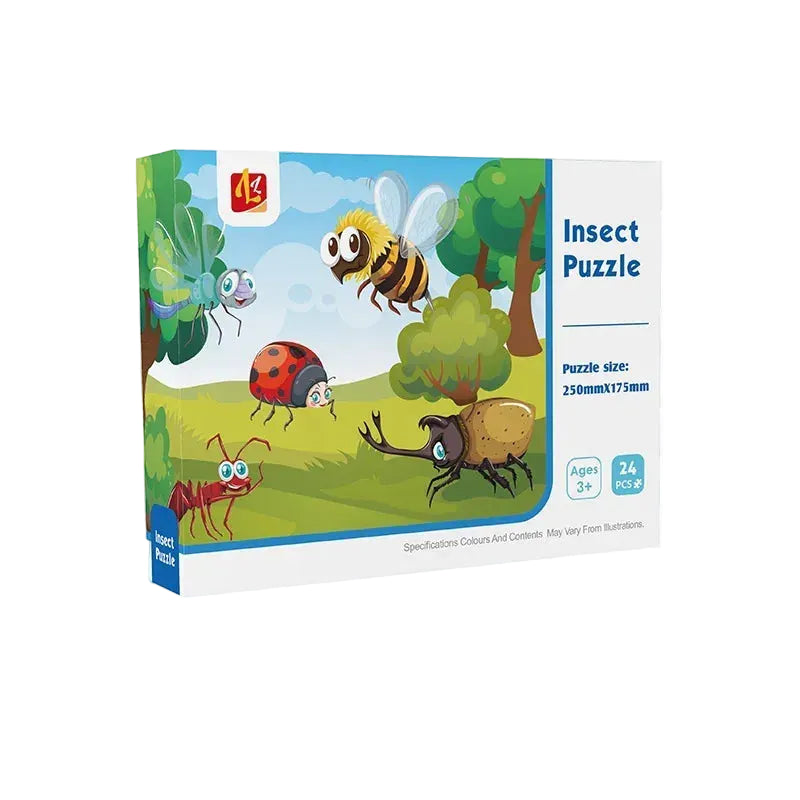 puzzle 24 pièces de différent modèle I boutique1one Insect Series