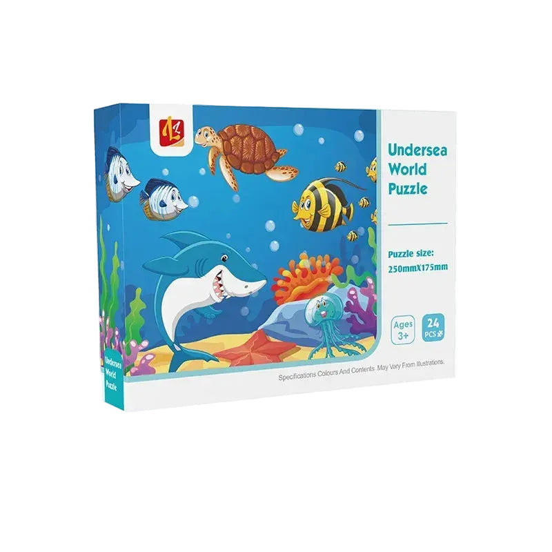 puzzle 24 pièces de différent modèle I boutique1one Underwater World