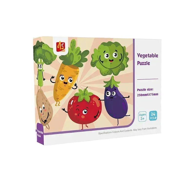 puzzle 24 pièces de différent modèle I boutique1one Vegetable Series