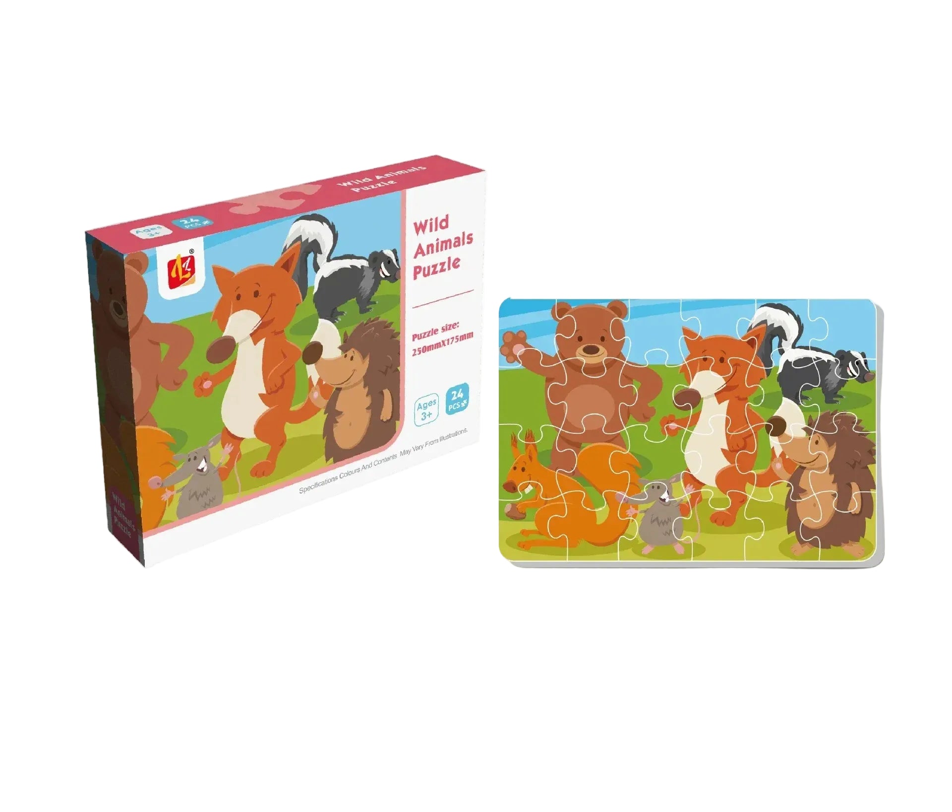 puzzle 24 pièces de différent modèle I boutique1one Wildlife