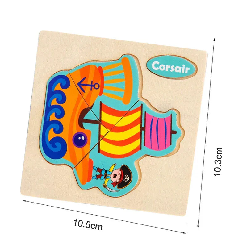 puzzle 3/4 pièces I boutique1one