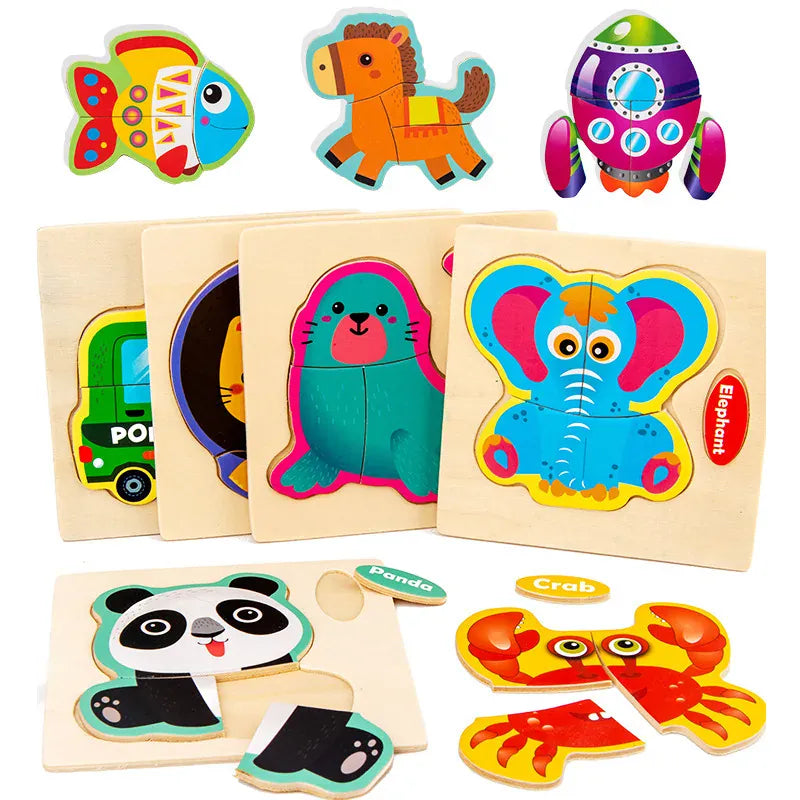 puzzle 3/4 pièces I boutique1one