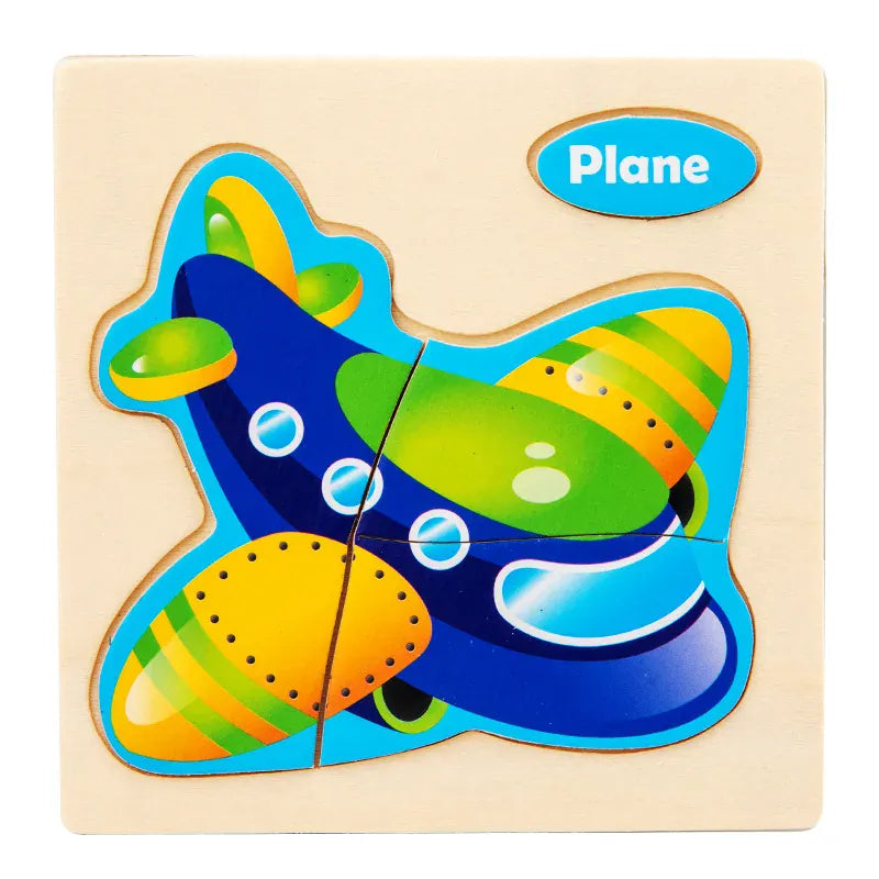 puzzle 3/4 pièces I boutique1one Plane