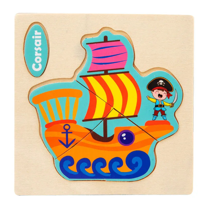 puzzle 3/4 pièces I boutique1one Ship