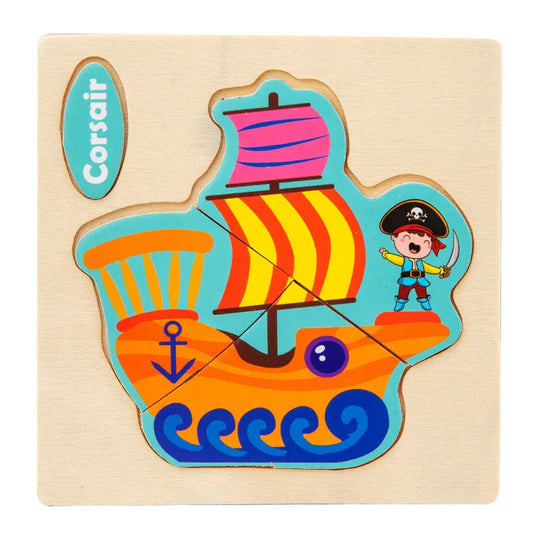 puzzle 3/4 pièces I boutique1one Ship