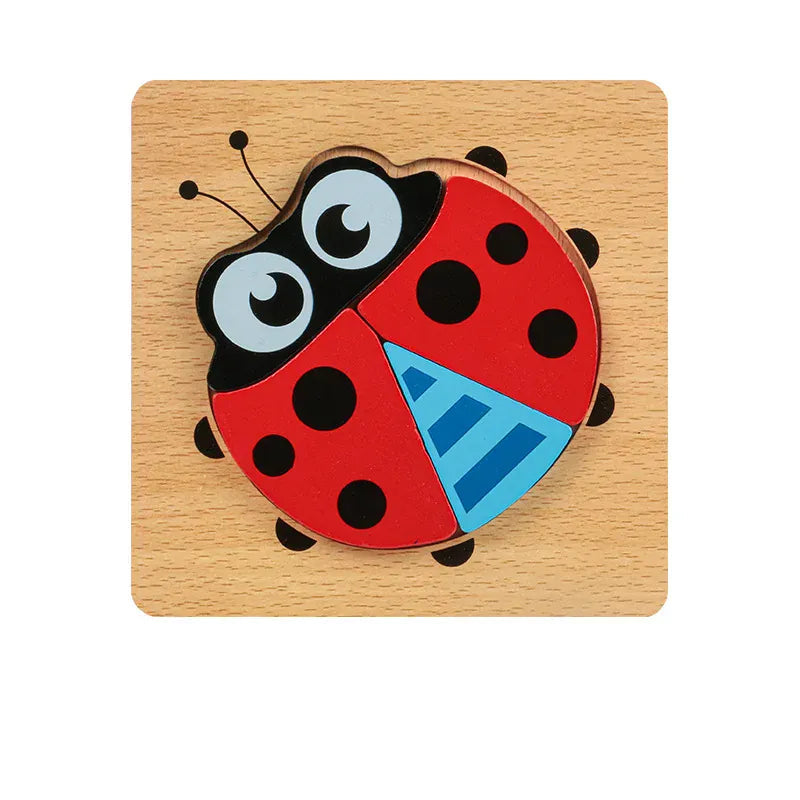 puzzle 3D animaux et autres I boutique1one Red