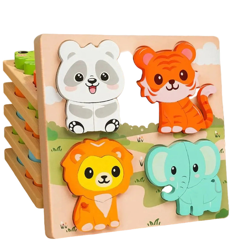 puzzle 3D animaux I boutique1one