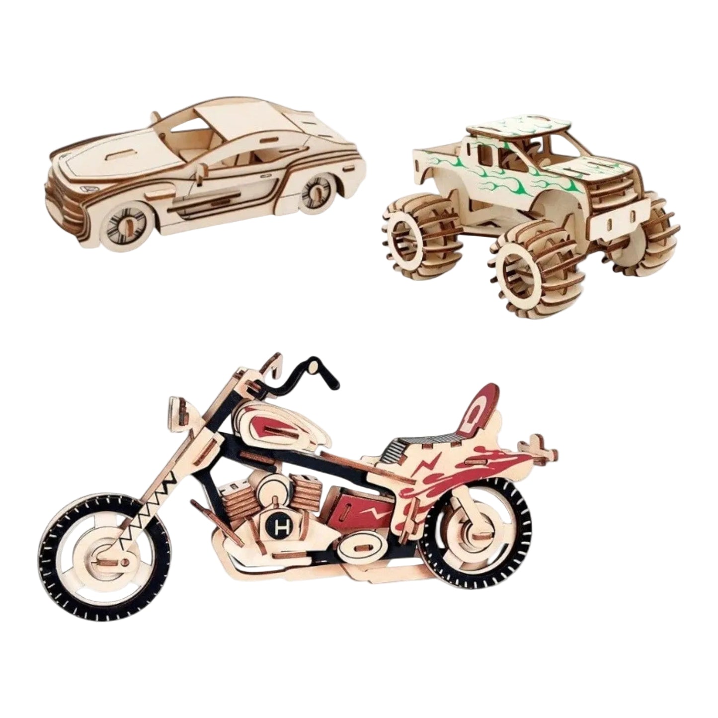 puzzle 3D auto et moto I boutique1one