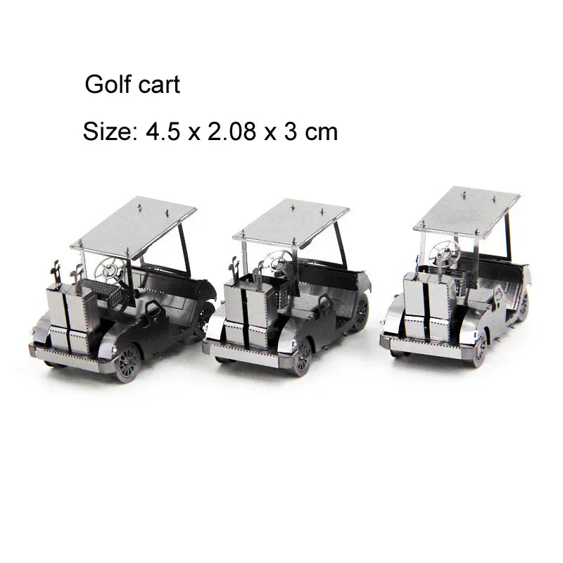 puzzle 3D automobile I boutique1one 78-Golf cart