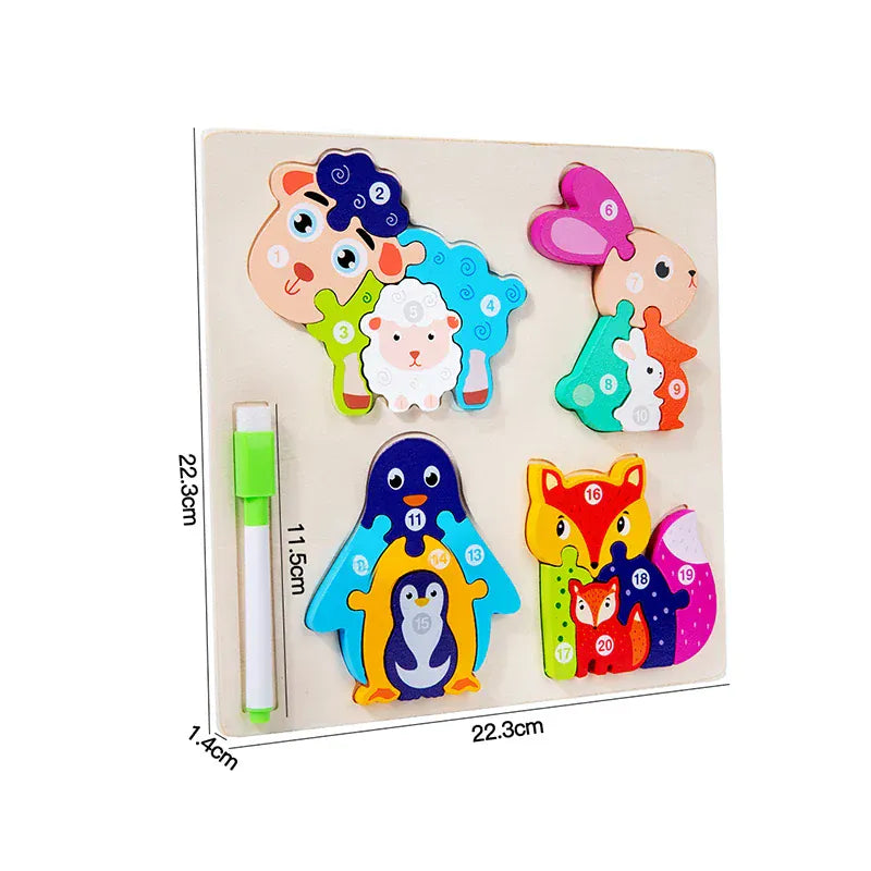 puzzle 3D avec tableau effaçable I boutique1one