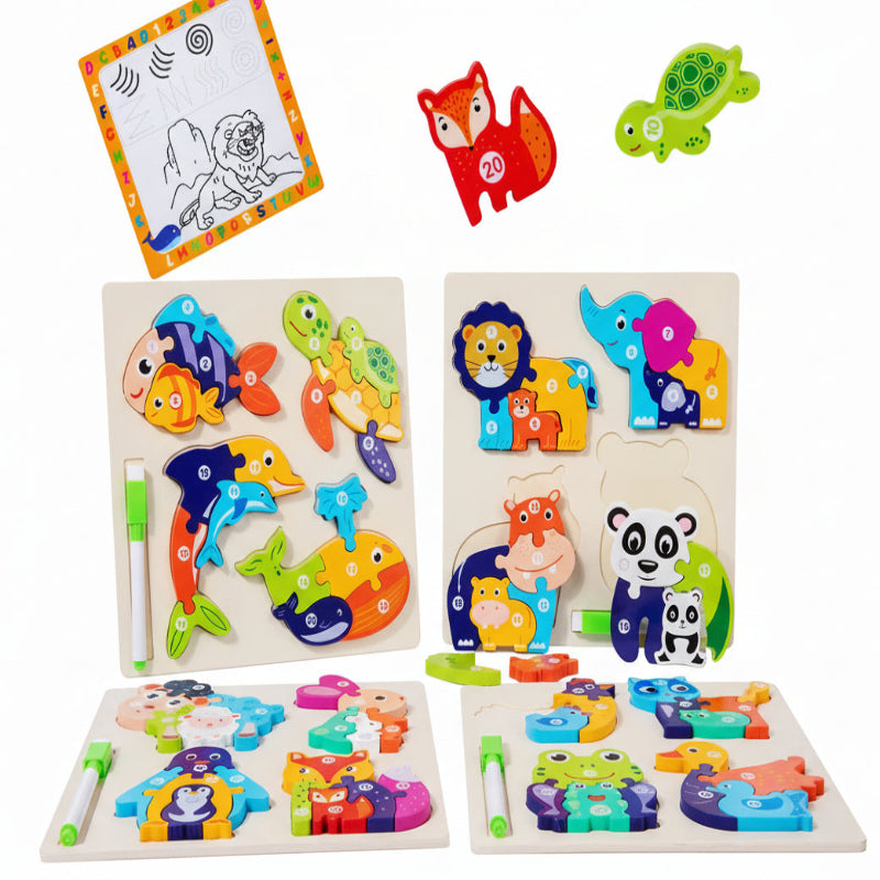 puzzle 3D avec tableau effaçable I boutique1one