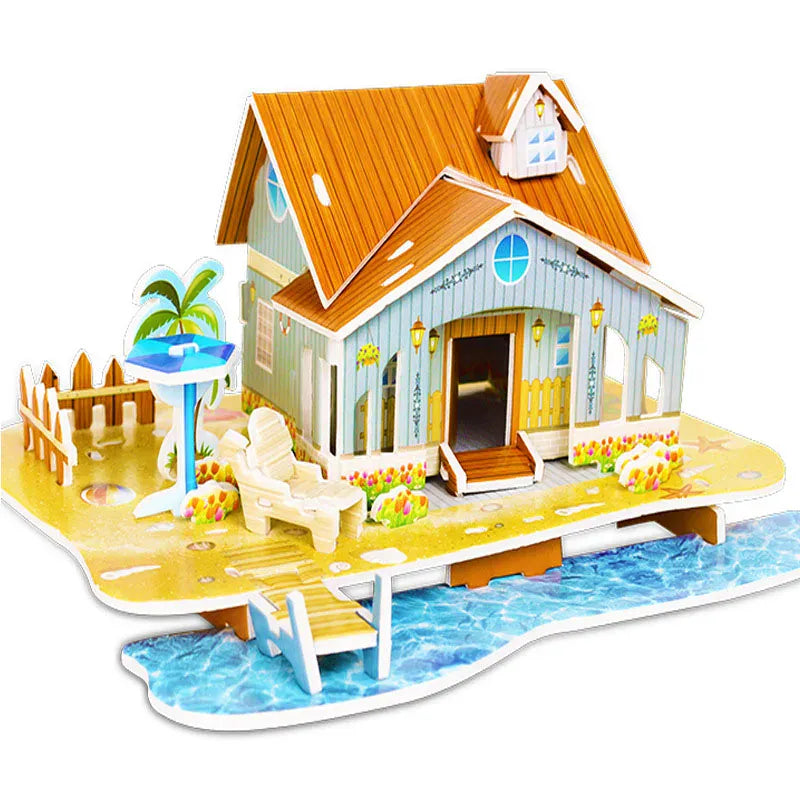 puzzle 3D de jolie petite maison I boutique1one 1