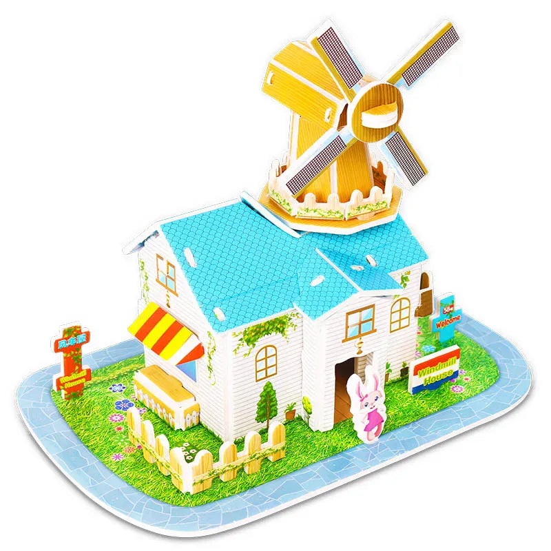 puzzle 3D de jolie petite maison I boutique1one 13