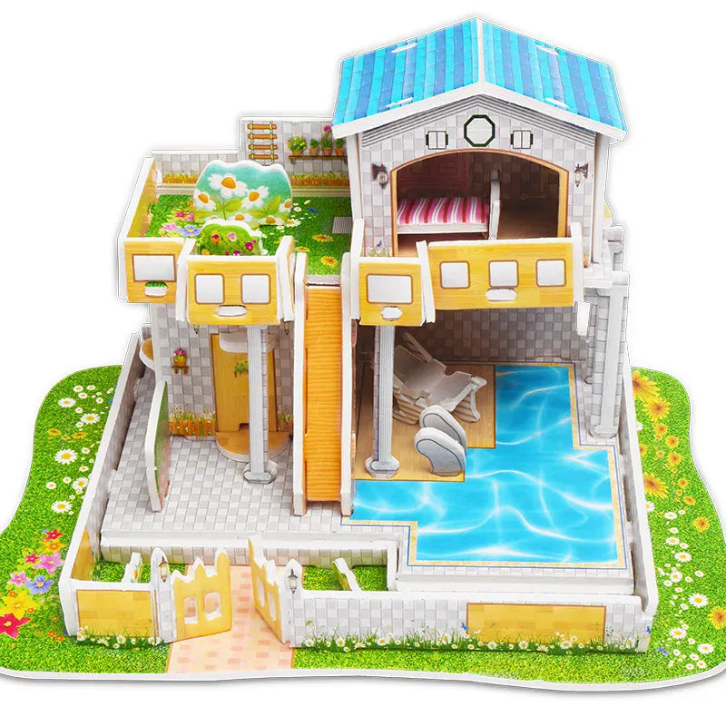 puzzle 3D de jolie petite maison I boutique1one 16